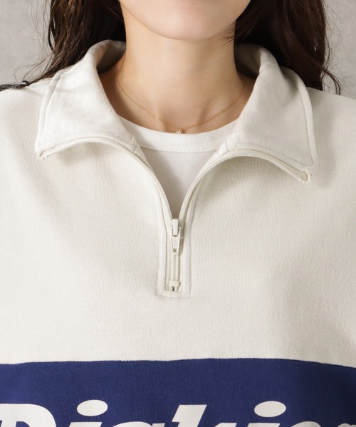 Dickies ディッキーズ 裏毛ハーフジップスウェット（スウェット