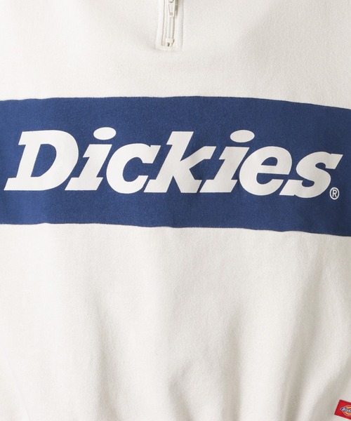Dickies(ディッキーズ)の「Dickies ディッキーズ 裏毛ハーフジップスウェット(スウェット・レディース・アイボリー/グリーン/グレー/ブラック×グレー・フリー)」の16枚目の写真