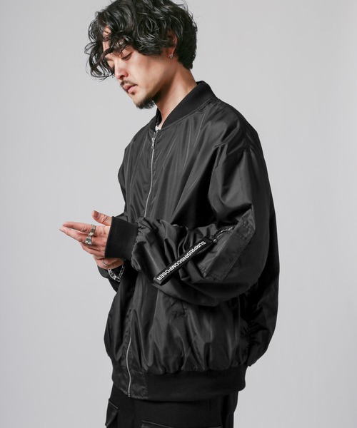 撥水ドロップショルダーMA-1ジャケット（MA-1）｜LUXSTYLE（ラグ