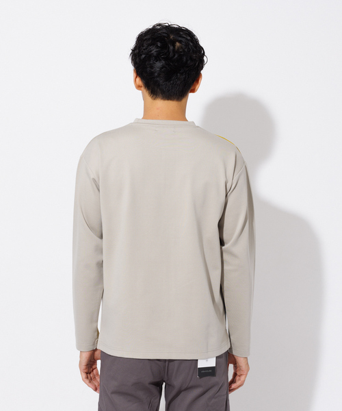 ポンチ パネル 切替 長袖 Tシャツ ポンチ パネル 切替 長袖 Tシャツ（Tシャツ/カットソー