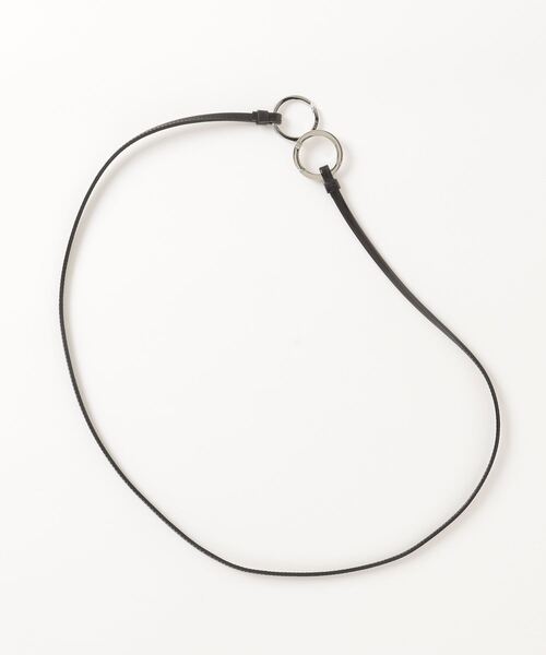 th products（ティーエイチプロダクト）の「th products KEY NECKLECE（ネックレス・メンズ・ブラック・FREE）」の2枚目の写真