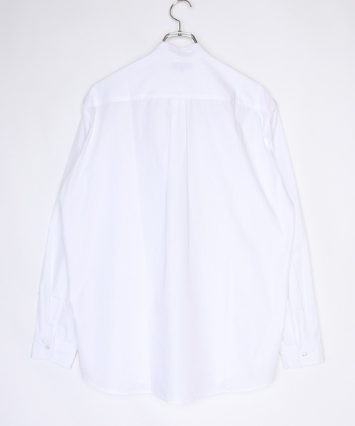 WESTSEA(ウエストシー)の「バンドカラーシャツ 無地シャツ ストライプシャツ(シャツ/ブラウス・メンズ・ホワイト/ネイビー/ブルー/グリーン/ブラック/ベージュ/ブルー系その他/ホワイト×ブラック/ブラック×ホワイト/グレー×ホワイト・M/L/XL)」の17枚目の写真