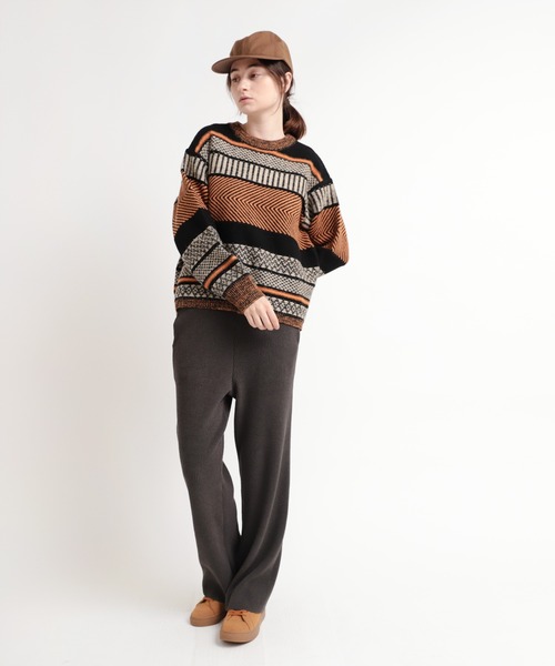 RNA-N（アールエヌエーエヌ）の「K2608 ジャカードプルオーバー（ニット/セーター）」 - WEAR