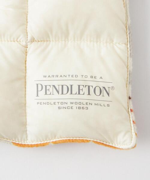 ペンドルトン タイオン グリーンレーベルリラクジング 別注 リバーシブルマフラー PENDLETON（ペンドルトン）の「【別注】＜PENDLETON×TAION