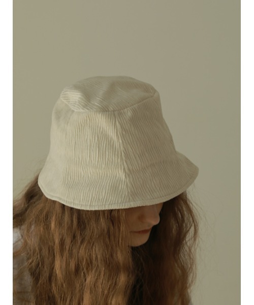 AMAIL（アマイル）の「Coating hat（ハット・レディース・ブルー/ホワイト/ブラック・FREE）」の10枚目の写真