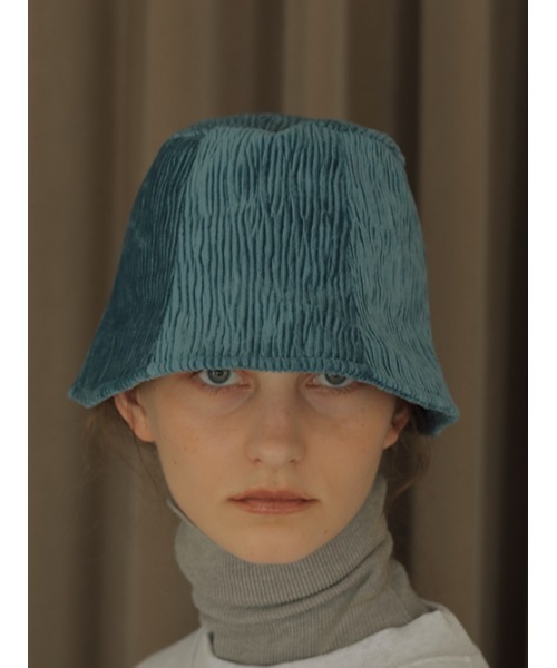 AMAIL（アマイル）の「Coating hat（ハット・レディース・ブルー/ホワイト/ブラック・FREE）」の12枚目の写真