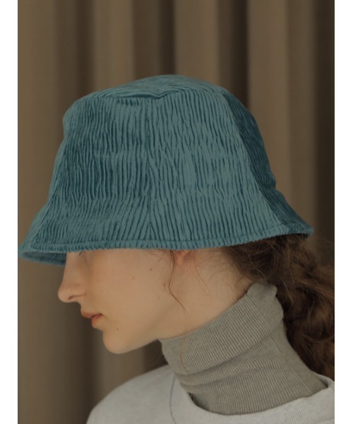 AMAIL（アマイル）の「Coating hat（ハット・レディース・ブルー/ホワイト/ブラック・FREE）」の13枚目の写真