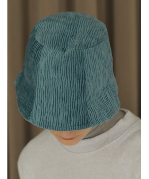 AMAIL（アマイル）の「Coating hat（ハット・レディース・ブルー/ホワイト/ブラック・FREE）」の15枚目の写真