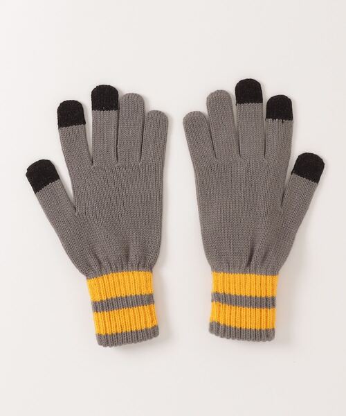DIESEL（ディーゼル）の「メンズ ニットグローブ（手袋・メンズ・ブラック/グレー・03/02/01）」の5枚目の写真