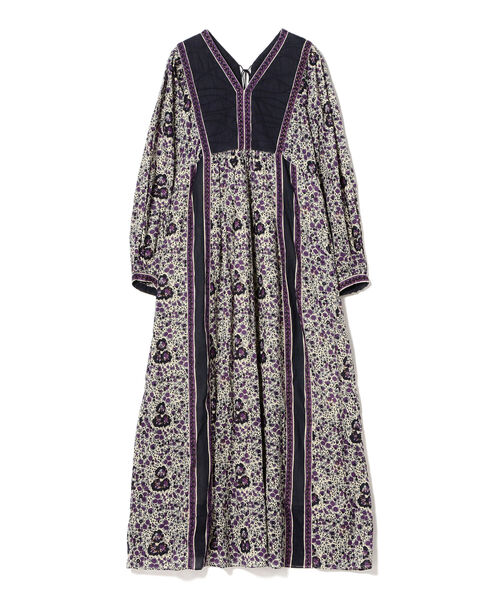 NE QUITTEZ PAS!（ヌキテパ）の「【WEB先行販売】ne Quittez pas / ヌキテパ コットンボイル エスニックプリント ワンピース（ワンピース・レディース・ネイビー・ONE SIZE）」の8枚目の写真