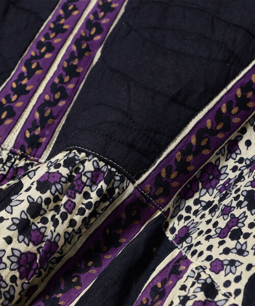 NE QUITTEZ PAS!（ヌキテパ）の「【WEB先行販売】ne Quittez pas / ヌキテパ コットンボイル エスニックプリント ワンピース（ワンピース・レディース・ネイビー・ONE SIZE）」の12枚目の写真