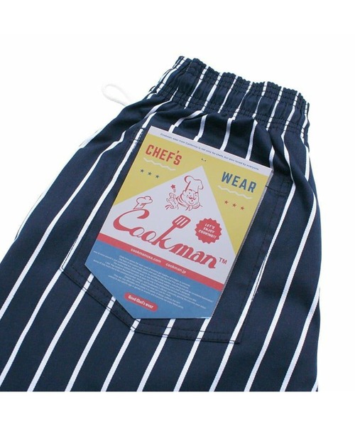 COOKMAN（クックマン）の「COOKMAN CHEF PANTS「STRIPE」/ NAVY（その他パンツ）」 WEAR
