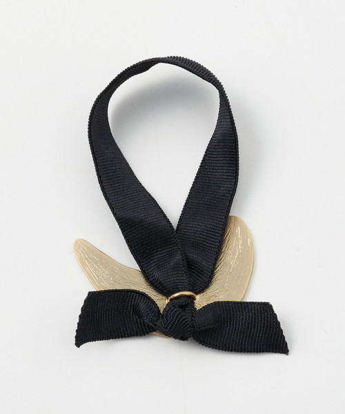 collex（コレックス）の「【Ljud/ユード】tuchime 三日月ポニー（ヘアゴム・レディース・ゴールド・フリー）」の2枚目の写真