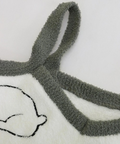 白くまニットカーディガンルームウェア3点セット