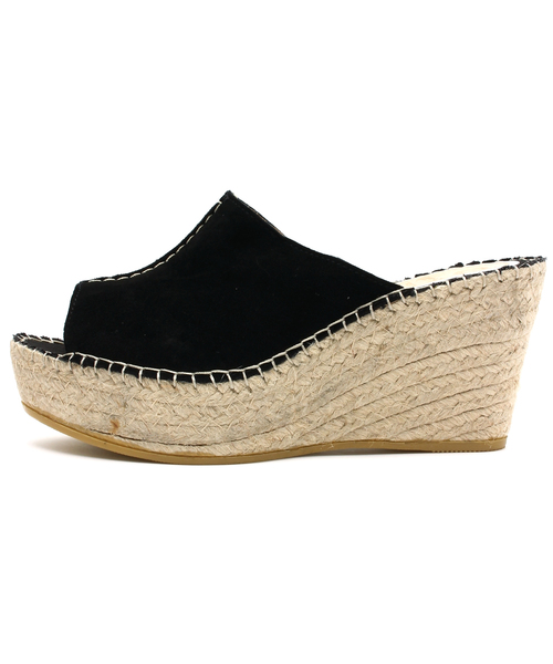 VIA BUS STOP(ヴィアバスストップ)の「VIDORETTA サンダル(サンダル・レディース・ブラック系・35/36/37/38)」の2枚目の写真