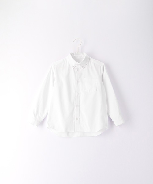 ROPE' PICNIC（ロペピクニック）の「【BOYS】入卒式にも/Rロゴ刺繍入りシャツ（シャツ/ブラウス・キッズ・サックスブルー/ホワイト・110/120/130）」の12枚目の写真