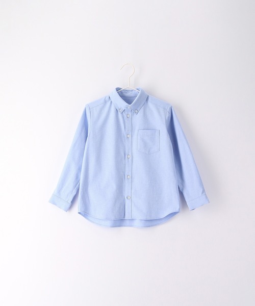 ROPE' PICNIC（ロペピクニック）の「【BOYS】入卒式にも/Rロゴ刺繍入りシャツ（シャツ/ブラウス・キッズ・サックスブルー/ホワイト・110/120/130）」の13枚目の写真