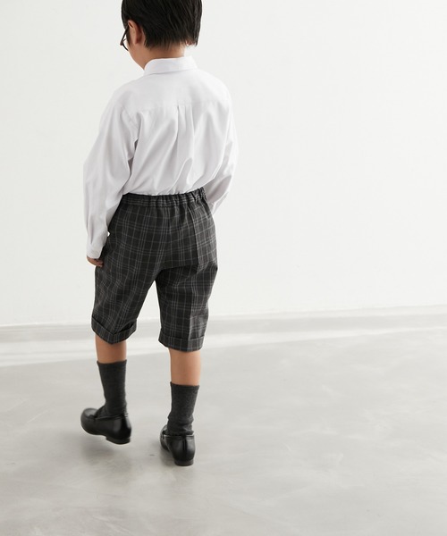 ROPE' PICNIC（ロペピクニック）の「【BOYS】入卒式にも/Rロゴ刺繍入りシャツ（シャツ/ブラウス・キッズ・サックスブルー/ホワイト・110/120/130）」の17枚目の写真
