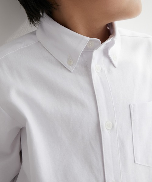 ROPE' PICNIC（ロペピクニック）の「【BOYS】入卒式にも/Rロゴ刺繍入りシャツ（シャツ/ブラウス・キッズ・サックスブルー/ホワイト・110/120/130）」の19枚目の写真