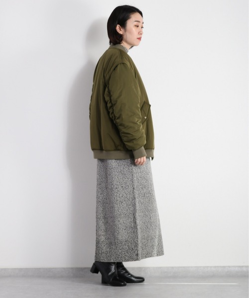 cepo(セポ)の「MA-1ブルゾン 2WAY(MA-1・レディース・ブラック/オリーブ・M)」の18枚目の写真