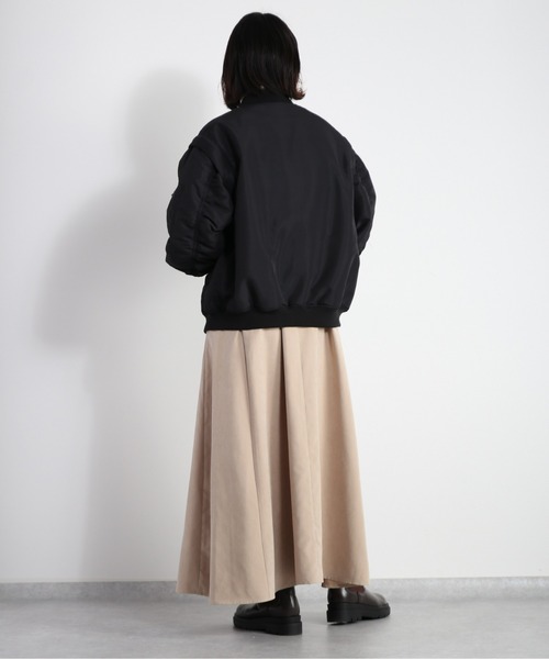 cepo(セポ)の「MA-1ブルゾン 2WAY(MA-1・レディース・ブラック/オリーブ・M)」の11枚目の写真