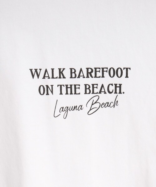 SHOO・LA・RUE（シューラルー）の「◆色違いで揃えておきたい！長袖プリントTシャツ（Tシャツ/カットソー・レディース・オフホワイト/チャコール/ホワイト系3/ホワイト系6/ホワイト系7/ブラック系3/パープル系1/ライトグリーン・04/03/02）」の16枚目の写真