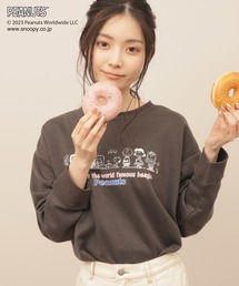 【SNOOPY】スヌーピーと仲間たち スウェットロンT