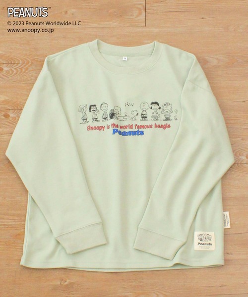 セール】【SNOOPY】スヌーピーと仲間たち スウェットロンT