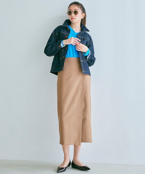 洗える】23区DENIM ストレッチ ジャケット（デニムジャケット