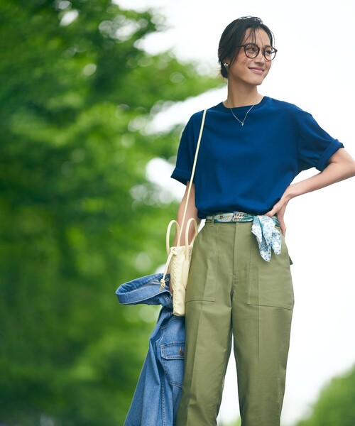 23区(ニジュウサンク)の「【洗える】23区DENIM ストレッチ ジャケット(デニムジャケット・レディース・スカイブルー系/ネイビー系・38/40/36)」の11枚目の写真