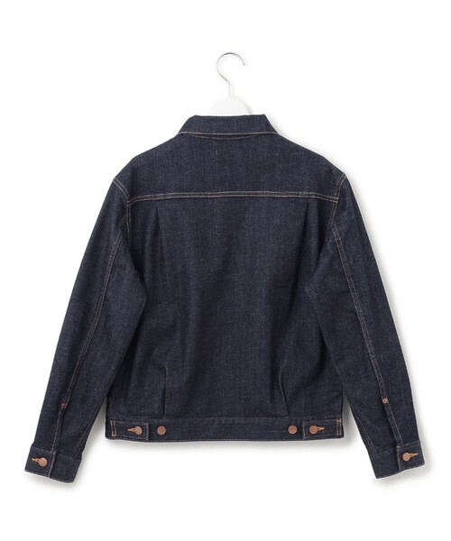 23区(ニジュウサンク)の「【洗える】23区DENIM ストレッチ ジャケット(デニムジャケット・レディース・スカイブルー系/ネイビー系・38/40/36)」の15枚目の写真