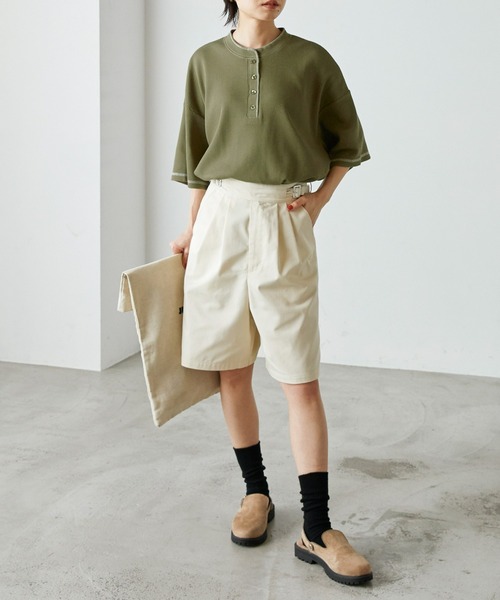 フォクシー　ベージュ ガウチョパンツ 近年モデル　FOXEY ショートパンツ フォクシーのショートパンツ