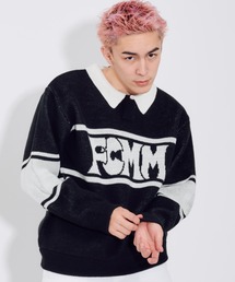 FCMM | 【日本限定アイテム】BI COLOR KINT POLO/バイカラーニットポロ(ニット/セーター)