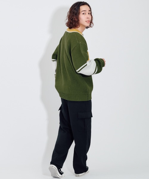 FCMM(エフシーエムエム)の「【日本限定アイテム】BI COLOR KINT POLO/バイカラーニットポロ(ニット/セーター・メンズ・ブラック/グリーン/ブルー・LARGE/MEDIUM)」の10枚目の写真