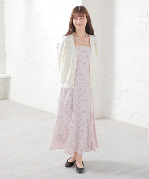 Honeys(ハニーズ)の「カップ付ベアトップ(キャミソール・レディース・ライトベージュ/ホワイト/ブラック・L/M/S)」の4枚目の写真