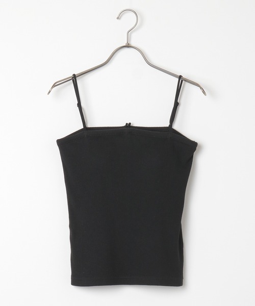 Honeys(ハニーズ)の「カップ付ベアトップ(キャミソール・レディース・ライトベージュ/ホワイト/ブラック・L/M/S)」の12枚目の写真