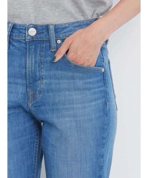 AMERICAN HOLIC(アメリカンホリック)の「【WEB限定】テーパードデニム(+3cm)(デニムパンツ・レディース・ライトインディゴブルー/インディゴブルー/ワンウォッシュ/ブラック/ブルー系その他・M/XL/L/S/XS)」の19枚目の写真