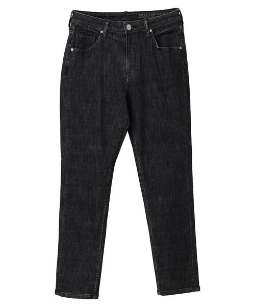 AMERICAN HOLIC(アメリカンホリック)の「【WEB限定】テーパードデニム(+3cm)(デニムパンツ・レディース・ライトインディゴブルー/インディゴブルー/ワンウォッシュ/ブラック/ブルー系その他・M/XL/L/S/XS)」の12枚目の写真