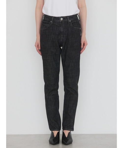 AMERICAN HOLIC(アメリカンホリック)の「【WEB限定】テーパードデニム(+3cm)(デニムパンツ・レディース・ライトインディゴブルー/インディゴブルー/ワンウォッシュ/ブラック/ブルー系その他・M/XL/L/S/XS)」の9枚目の写真