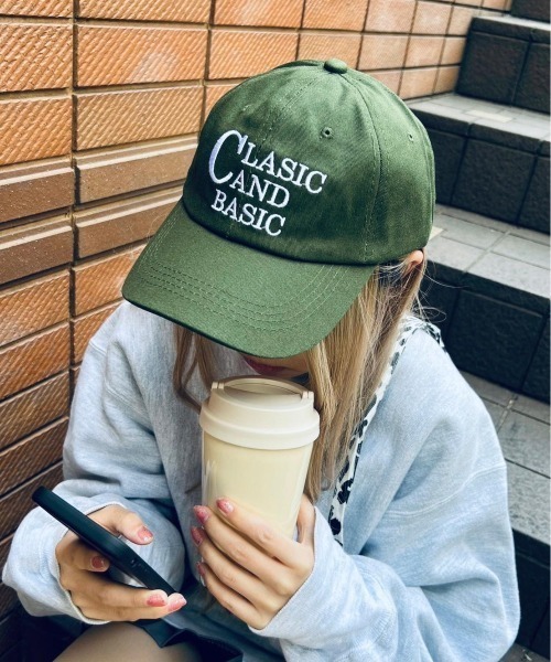 The Almeda Club ベースボールキャップ almo（アルモ）の「クラシック刺繍ベースボールキャップ(BQ