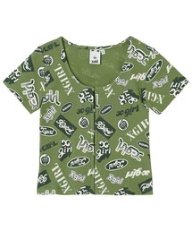 X-girl | ALL OVER PRINT CARDIGAN(Tシャツ/カットソー)