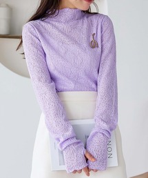 KOBE LETTUCE | シアージャガードフィンガーホールプルオーバー(その他トップス)