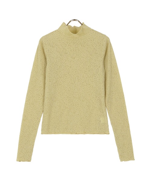 KOBE LETTUCE(コウベレタス)の「シアージャガードフィンガーホールプルオーバー(その他トップス・レディース・オフホワイト/ライム/ラベンダー/ブルー/ブラック・FREE)」の4枚目の写真