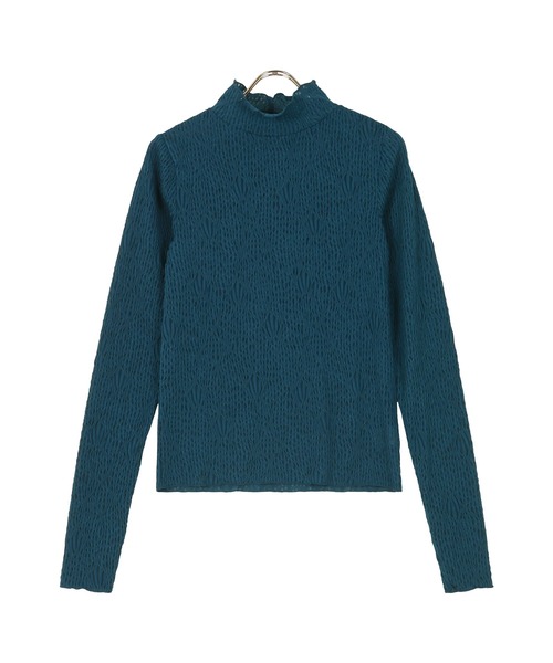 KOBE LETTUCE(コウベレタス)の「シアージャガードフィンガーホールプルオーバー(その他トップス・レディース・オフホワイト/ライム/ラベンダー/ブルー/ブラック・FREE)」の5枚目の写真