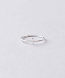 ete ミル打ち ウェーブ ピンキーリング K10WG(ホワイトゴールド) K10WG ウェーブ ピンキーリング（リング）｜Jouete（ジュエッテ