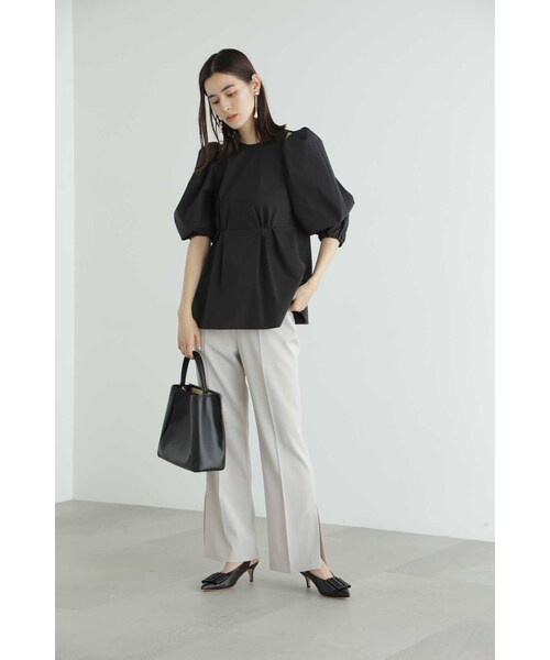 JILL STUART(ジルスチュアート)の「2Wayワークトートバッグ(トートバッグ・レディース・ブラック/ベージュ・フリ-)」の14枚目の写真