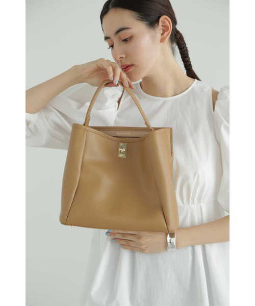 JILL STUART(ジルスチュアート)の「2Wayワークトートバッグ(トートバッグ・レディース・ブラック/ベージュ・フリ-)」の10枚目の写真