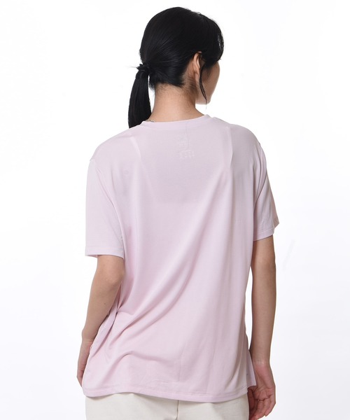 NEW BALANCE(ニューバランス)の「Relentless グラフィック オーバーサイズショートスリーブTシャツ(Tシャツ/カットソー・レディース・ホワイト/ピンクベージュ/ブラック・X-LARGE/SMALL/MEDIUM/LARGE)」の8枚目の写真