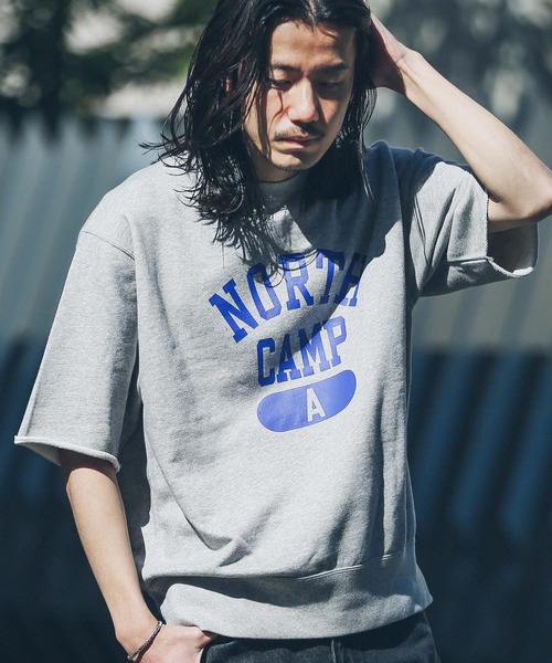 Champion(チャンピオン)の「『別注』Champion×Sonny Label ロゴスェットTシャツ(Tシャツ/カットソー・レディース・ブラック/オートミール/グレー/ホワイト・LARGE/MEDIUM)」の15枚目の写真