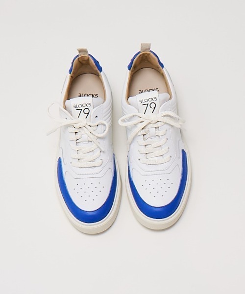 RAWLIFE（ロウライフ）の「BLOCKS79/ブロックス79/POWDER AGING（スニーカー・メンズ・ホワイト・42/43/44/41）」の5枚目の写真